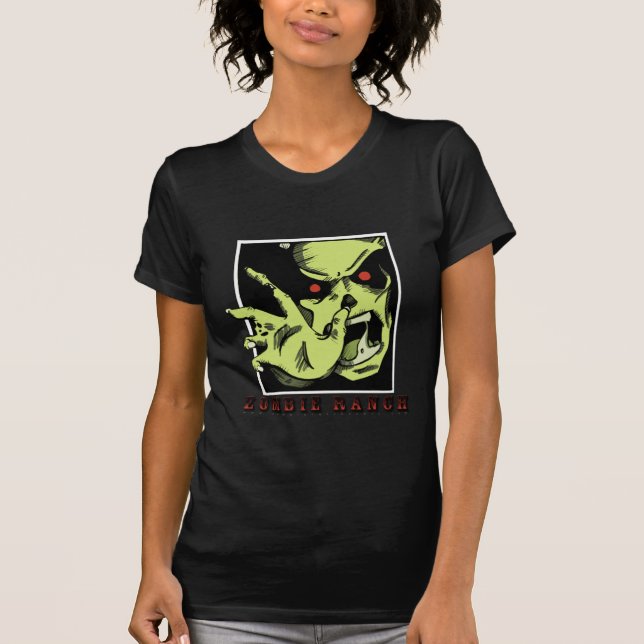 Camiseta Ataque do rancho do zombi (Frente)