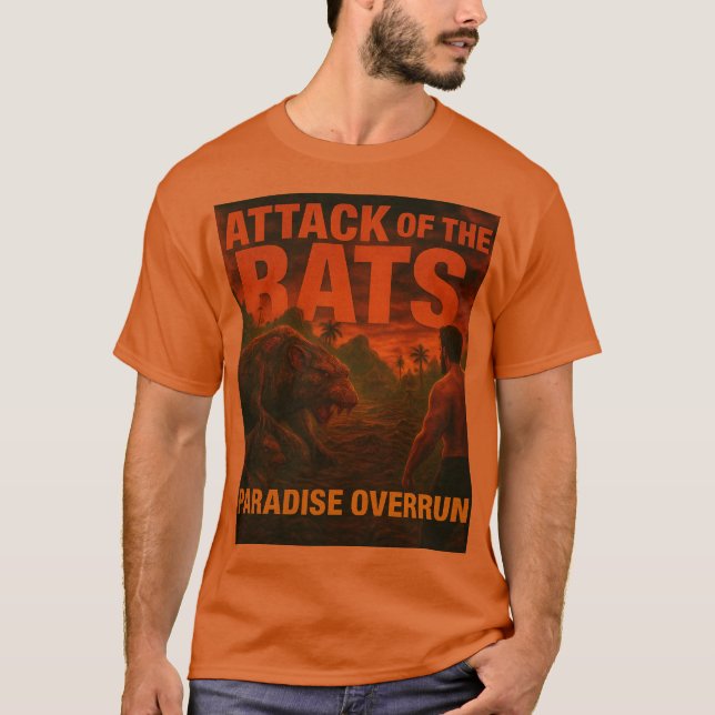 Camiseta Ataque do T-Shirt Rats (Frente)