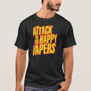 Camiseta Ataque do Vapers feliz