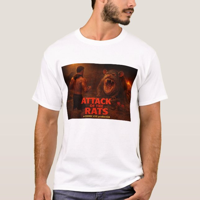 Camiseta Ataque dos Ratos (Frente)