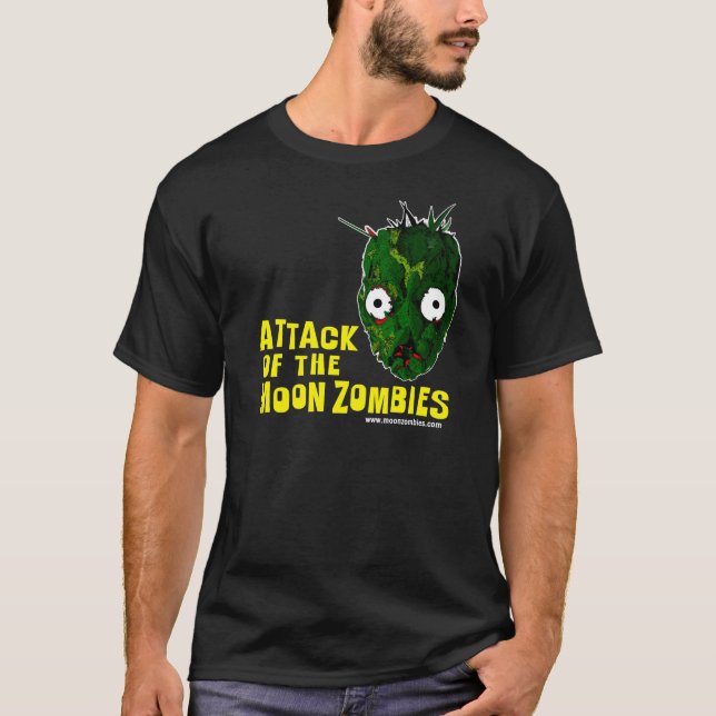 Camiseta Ataque dos zombis da lua! (Frente)