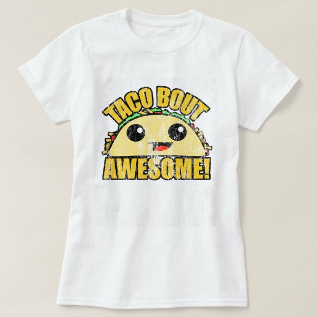 Camiseta Ataque DS impressionante do Taco (Frente do Design)