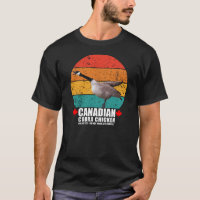 Ataque Engraçado de Galinha-Cobra Canadense Retro 