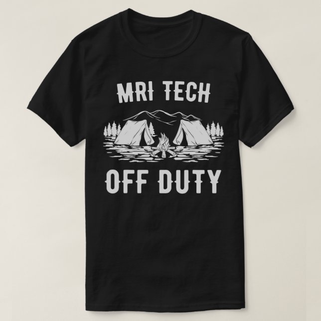 Camiseta Ataque Mri Tech Off Duty Enny Camper Gift (Frente do Design)