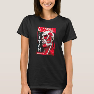 Camiseta Ataque na Titã, Estação 4 Colossal Titã, Quadro Ve