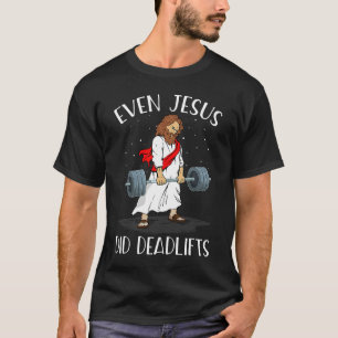 Camiseta Até Jesus Cristo Sempre Divertiu Ser Ajustado