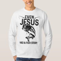 Até Jesus Tinha Uma Estória De Peixes Engraçada Pe