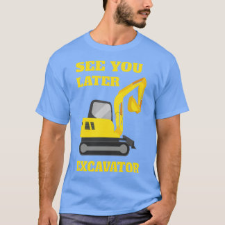 Camiseta Até Mais Tarde, Excavator II Toddler Boys