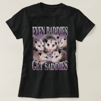Camiseta Até Morcegos ganham Saddies Ogambm 90 Possum Meme