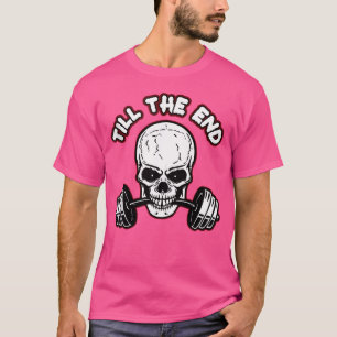 Camiseta Até o fim do esqueleto Barbell