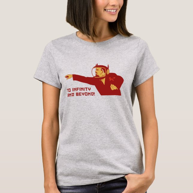 Camiseta Até o infinito e além (Frente)