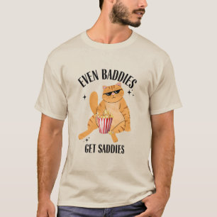 Camiseta Até Os Morcegos Recebem Memória De Gato Engraçado 