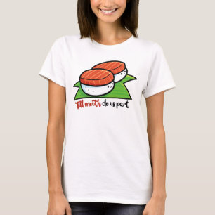 Camiseta Até que a boca nos separe das T-Shirts femininas