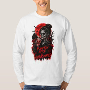 Camiseta Até que a Morte É o Ceifador Sinistro do Halloween