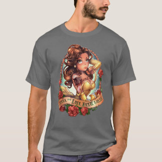 Camiseta Até que a Última Pétala Cai Oversized