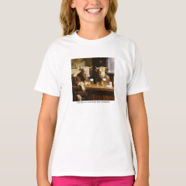 Camiseta Até que as vacas voltem para casa, eles estão faze