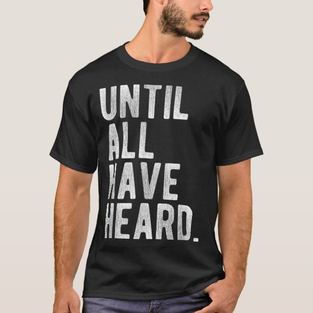 Camiseta Até Que Todos Tenham Ouvido A Missão Gospel, Missã (Frente)
