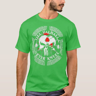 Camiseta Até que Valhalla nunca conheça o designer da versã