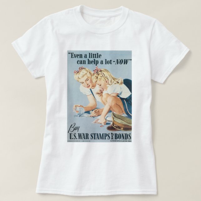 Camiseta Até um pouco pode ajudar muito agora (Frente do Design)