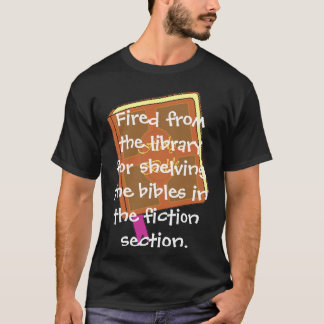 Camiseta Ateado fogo da biblioteca