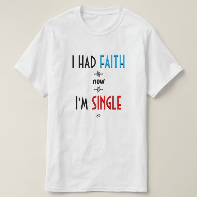 Camiseta Ateísmo ou Agnosticismo – Piada de Filosofia (Frente do Design)