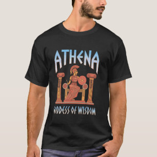 Camiseta Atena Deusa da Sabedoria Olimpianos Grego Antigo M