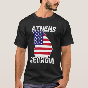 Camiseta Atenas GA Geórgia Cidades