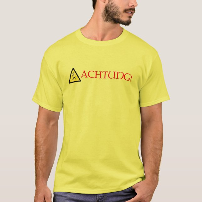 CAMISETA ATENÇÃO! (Frente)