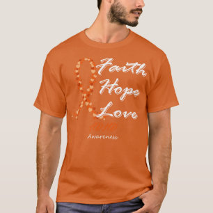 Camiseta Atenção à DDA Fé Esperança Amor nesta Família Nós