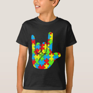 Camiseta Atenção à Linguagem de Sinais de Amor