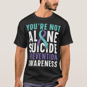 Camiseta Atenção à Prevenção do Suicídio Não Só Depressão
