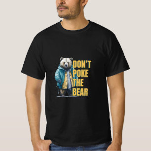 Camiseta Atenção Amigável: 'Não Põe a Piada Engraçada do Ur