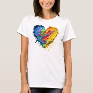 Camiseta Atenção ao Amor Compreender Autismo