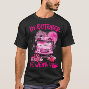 Camiseta Atenção ao Cancer de Leopardo Leopard do Ônibus da