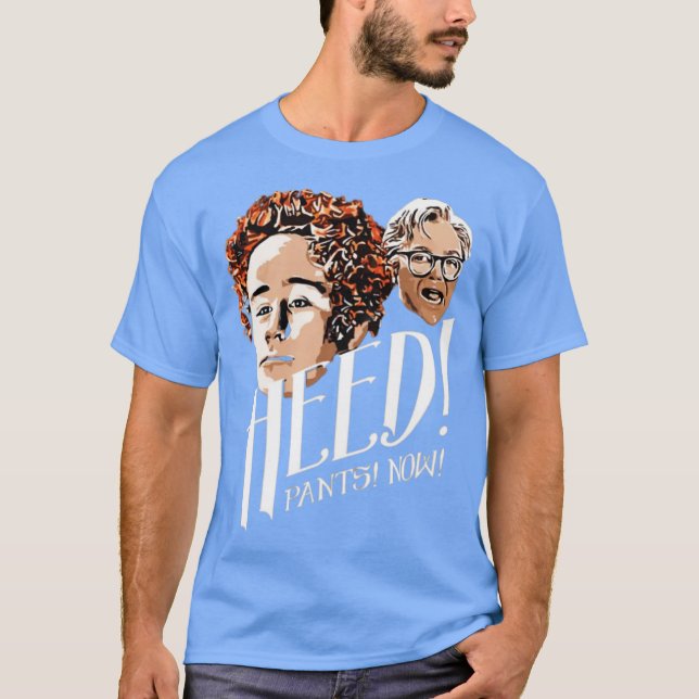Camiseta Atenção! Calças! Agora (Frente)