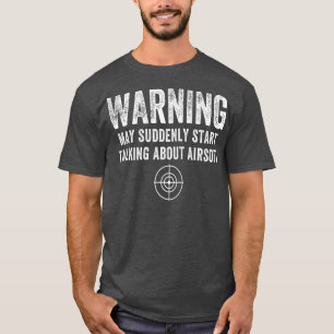 Camiseta Atenção da Airsoft ao Combate ao Esporte