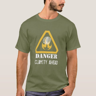 Camiseta Atenção Engraçado à Clamity