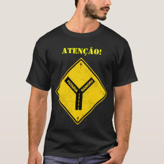 Camiseta Atenção: Putaria - Namoro