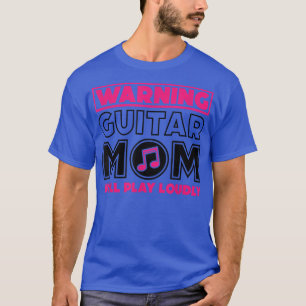 Camiseta Atenção, Violão, Mamãe Vai Tocar Loucamente, Músic