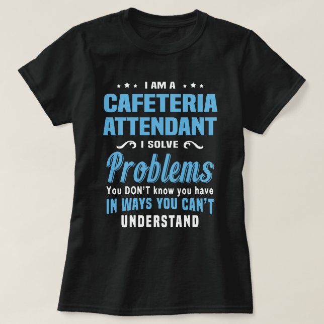 Camiseta Atendedor da cantina (Frente do Design)