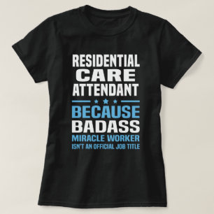 Camiseta Atendedor de Cuidados Residenciais