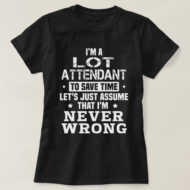 Camiseta Atendedor de Lote (Frente do Design)