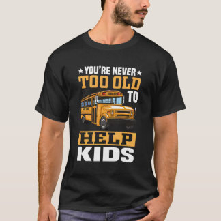 Camiseta Atendedor De Ônibus Escolar Para Monitor De Ônibus