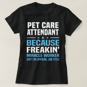 Camiseta Atendedor de Pet Care