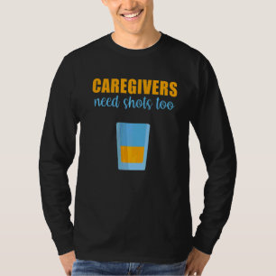 Camiseta Atendedor Precisa De Tiros Para Assistente De Enfe