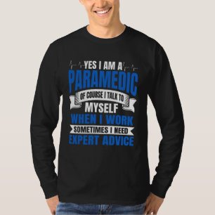 Camiseta Atendente de Ambulância Paramédico Técnico de Emer