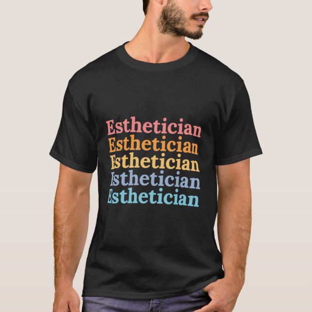 Camiseta Atendimento à pele por esteticista licenciado (Frente)