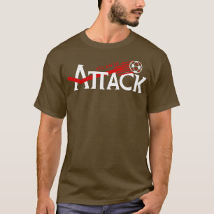 Camiseta Atentado Atlanta de curta duração no diafragma 1 d