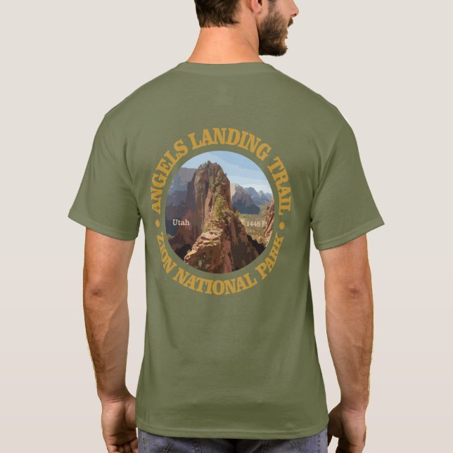 Camiseta Aterrissagem de anjos (Verso)
