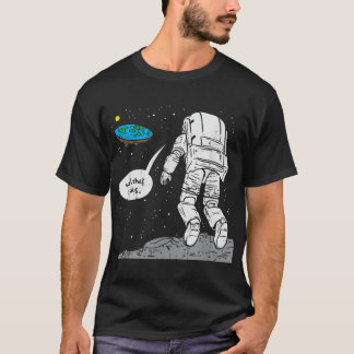 Camiseta Aterrissagem Moon Engraçado, Terra Plana, Que Chei